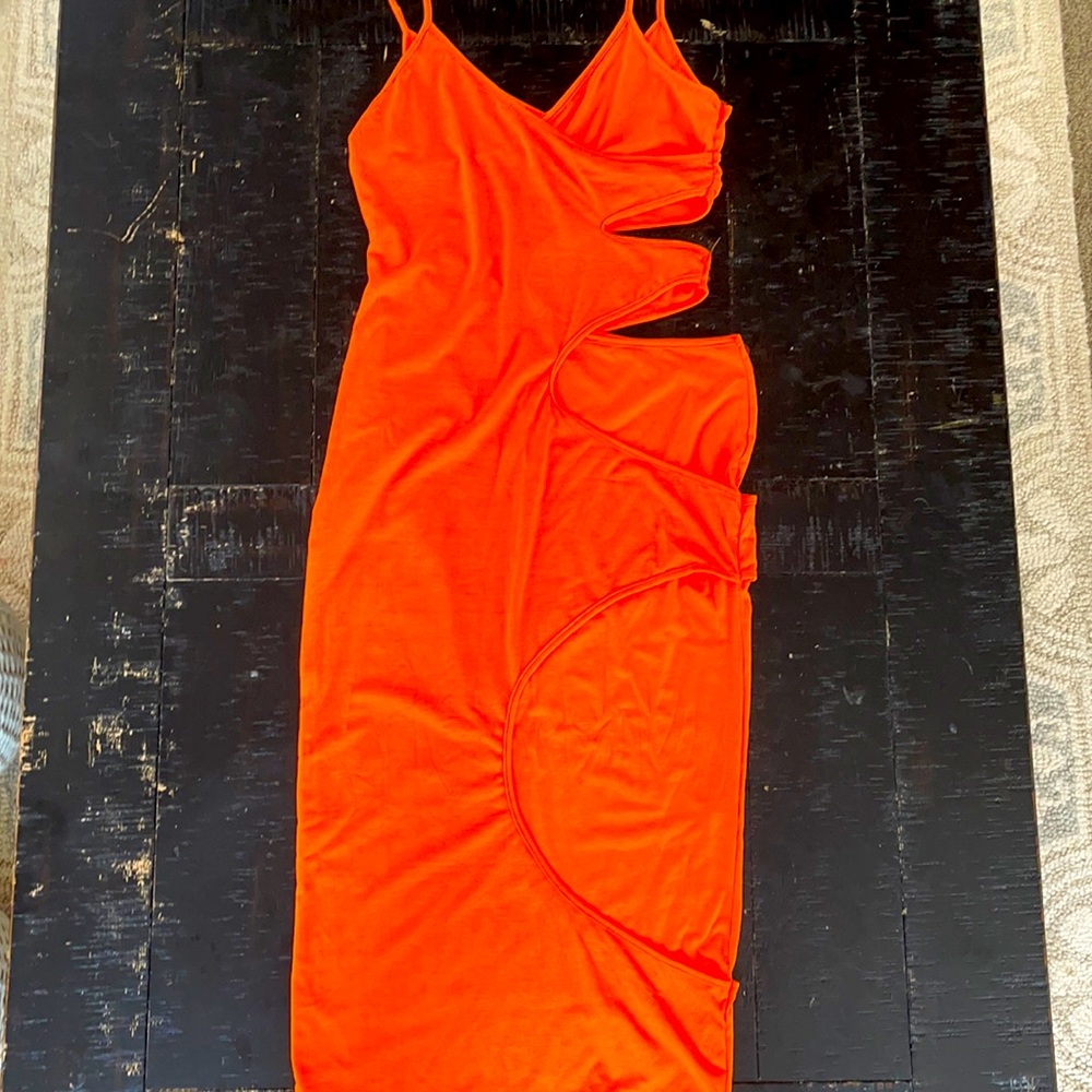 Sundress it a cut out at the top